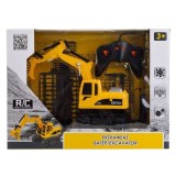 Vehicul de santier cu telecomanda, Welora, timp de functionare 30 minute, 40.5x11x30cm, galben-negru