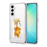 Husa antisoc pentru samsung galaxy s25 plus, airbag pro, clear, help others
