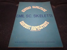EMIL SC SKELETTI - CANTECE NAPOLITANE PARTITURI