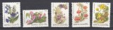 A12 S1 7 - Timbre foarte vechi - URSS - flori - 1988