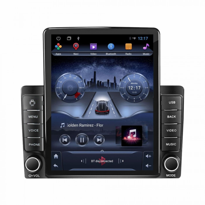 Navigatie dedicata cu Android Fiat 500 2015 - 2020, 2GB RAM, Radio GPS Dual