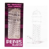 Extensie/Manson Penis Super Silikon, Transparent, 14 cm