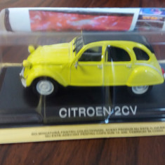 Macheta CITROEN 2CV 1948 - DeAgostini Masini de Legenda, 1/43, noua.