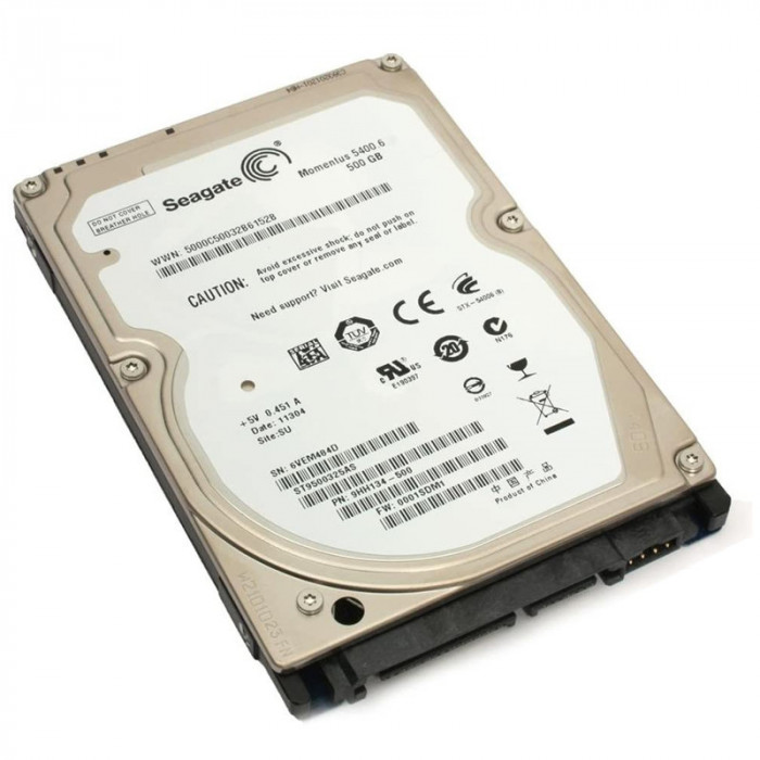 hdd Hard Disk Laptop Seagate Momentus ST9500325AS 500GB, 5400rpm, 8MB, SATA 2.5&quot;