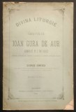 ✝ rara 1885 DIVINA LITURGHIE a SFANTULUI IOAN GURA de AUR Armoniata pe 3 Voci Egale &ndash;George Ionescu Liturghia Muzica Partituri BOR 28x19cm Tiraj f mic