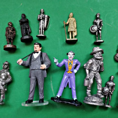 C2 Figurine metalice 12 buc Joker James Bond Kinder Surprise Cavaleri Oz Pewter