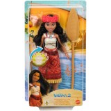 Papusa cu sunete Disney Vaiana 2, Singing Adventure, JHH26