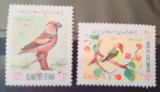 Iran 2001 pasari , flori serie 2v . mnh, Nestampilat