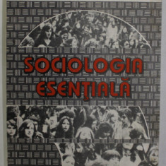 SOCIOLOGIA ESENTIALA de NICOLAE GROSU , 1996 , DEDICATIE *