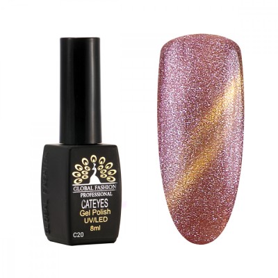 Oja semipermanenta Cat Eyes 8 ml, 20 foto