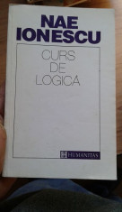 Curs de logica &amp;amp;#8211; Nae Ionescu foto