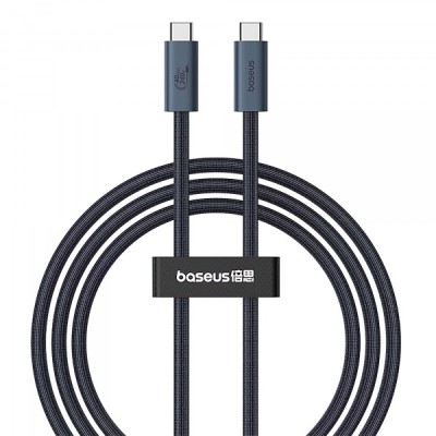 Cablu Date si Incarcare USB-C - USB-C Baseus Flash Series II, 240W, 1m, Negru P10311803111-00 foto