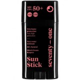 Stick de protectie solara pentru fata rezistent la apa cu SPF 50+ The Sunset, 15g, Seventy One Percent
