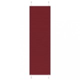 Jaluză plisată Bordeaux Roșu 65x200 cm Lățime material 64,4 cm