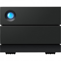 Hard disk extern Lacie 2big 8TB (2x4TB) USB-C 3.0 Black foto