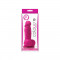 Dildo Realistic Colours Pleasures, Roz - 10 Cm