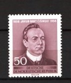 GERMANIA (DDR) 1956 &amp;ndash; PERSONALITATI. BART CISINSKI. SERIE NESTAMPILATA, F128 foto