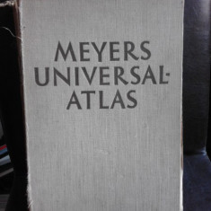 Meyers Universal Atlas (text in limba germana)