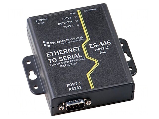 Server Serial 2 Porturi 5-30VDC IP30 ES-446