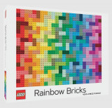 Puzzle LEGO Rainbow Bricks, 1000 piese