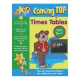 Carte Inmultire Times Tables pentru Copii 6-7 ani, personaje animate si recompense