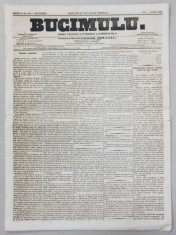 BUCIMULU - DIARIU POLITICU LITTERARIU SI COMMERCIALU , PROPRIETAR CEZAR BOLLIAC , ANUL II , NR. 213 , JOI 2 / 14 APRILIE 1864 foto