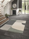 Covor Belgian, Sydney 62611, Crem/Gri, Diverse Dimensiuni - 80x150 cm