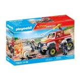 Cumpara ieftin Set Playmobil - Camion de pompieri