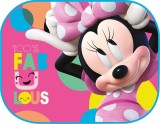 Perdele laterale parasolare auto 2 buc 44x35 cm MINNIE Seven, prindere cu ventuze din cauciuc, compatibile cu toate modelele de autoturisme