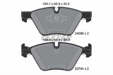 Set placute frana TEXTAR 2409601