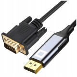 Co2 Cablu Displayport Vga Adaptor Convertor Full Hd 60Hz 2M