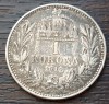 (A981) MONEDA DIN ARGINT UNGARIA - 1 KORONA 1914 COROANA, FRANZ JOSEPH, PATINA SUPERBA, Europa