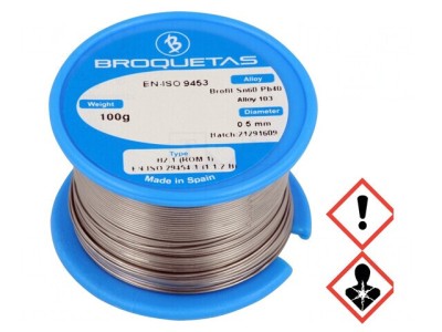 S&amp;acirc;rmă de Lipit cu Plumb 0,5mm 0,1kg foto