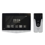 Videointerfon PNI DF780 Full HD 1080p Monitor 7 inch IP65 Control 2 Porti Comunicare Bidirectionala