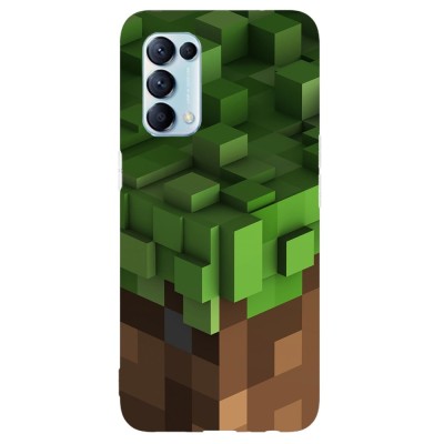 Husa compatibila cu Oppo A5 (2020) model Earth Block, Silicon, TPU, Viceversa foto