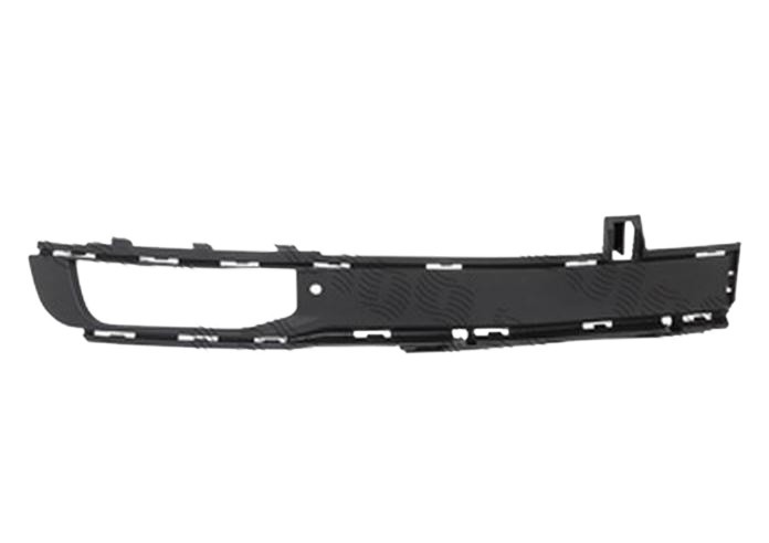 Grila bara fata Vw Transporter (T6), 04.2015- Caravelle, parte montare partea dreapta, model cu gaura pentru proiector, 95N127-6, Aftermarket
