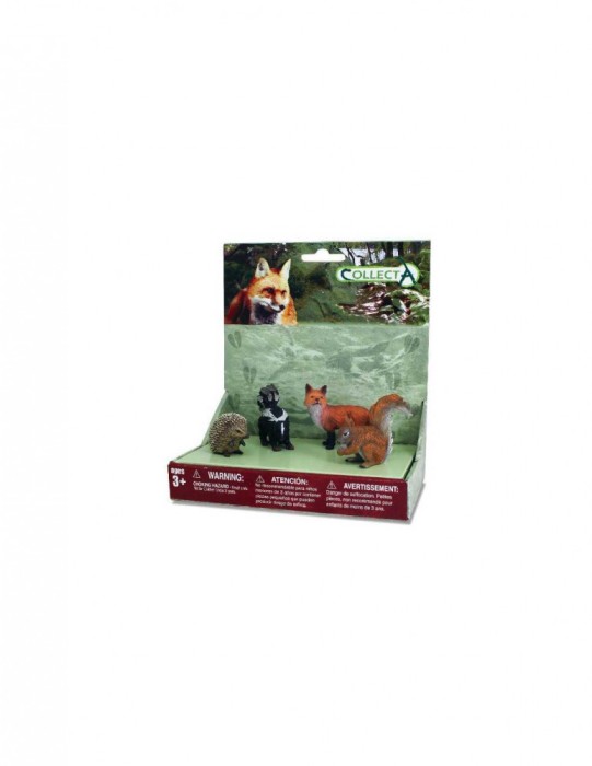 Set 4 figurine Animale din padure - Collecta