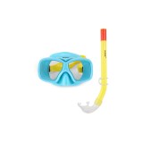 Masca si tub de inot pentru copii, 6-12 ani, Multicolor, ATU-V1070