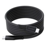 Cablu magnetic date / incarcare USB-C - USB-C Choetech XCC-1051-BK 1.8m PD3.1 240W negru