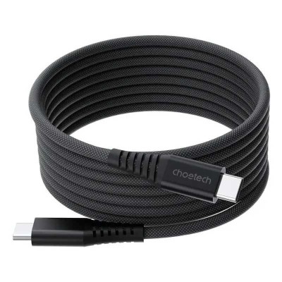 Cablu magnetic date / incarcare USB-C - USB-C Choetech XCC-1054-BK foto
