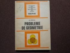 Probleme de geometrie,G.Titeica RF22/4 foto