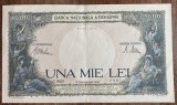 B11 76 - Bancnota oarte veche - Romania - 1000 lei - emisiune 10 septembrie 1941