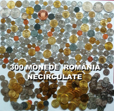 LICITATIE 300 MONEDE ROMANESTI NECIRCULATE - inclusiv PROBA si MONEDE ARGINT !!! foto