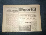 ZIARUL SPORTUL 7 IUNIE 1984 PREZENTARE ECHIPA SPORTUL STUDENTESC DINAMO