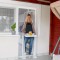 Perdea anti-ţanţari pt. uşi &icirc;nchidere magnetica 100 x 210 cm Model baiat+fata Best CarHome