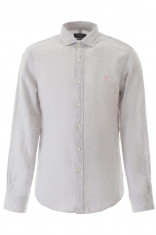 Camasa barbat Polo Ralph Lauren, Polo ralph lauren linen shirt 710800676 001G Gri foto