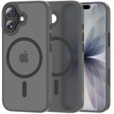 Husa MagSafe pentru Apple iPhone 17, Tech-Protect, Magmat, Gri Mata
