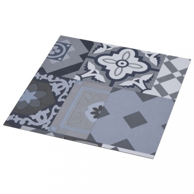 Placi de pardoseala autoadezive, model colorat, 5,11 m&amp;sup2;, PVC foto