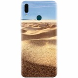 Husa silicon pentru Huawei Y9 2019, Beach Sand Closeup Holiday