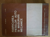 FABRICAREA PIESELOR AUTO SI MASURARI MECANICE &ndash; R. RADULESCU s.a. (1983)